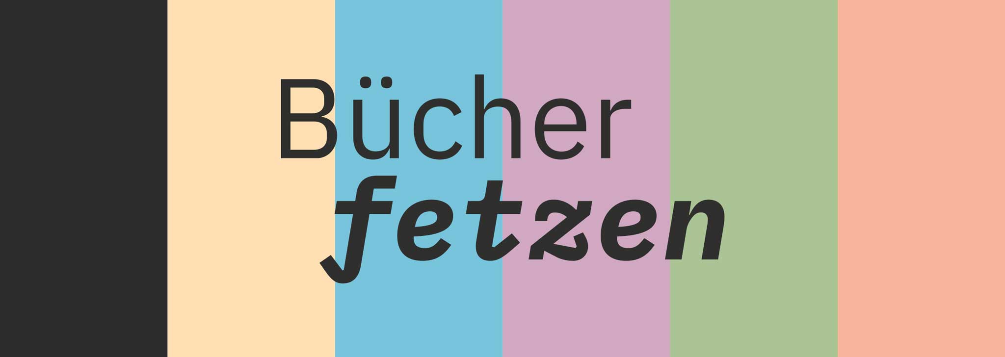 Bücher fetzen, LitPotsdam, Farbraum, Corporate Design