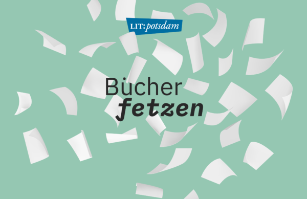 Bücher fetzen, LitPotsdam, Hero, Keyvisual